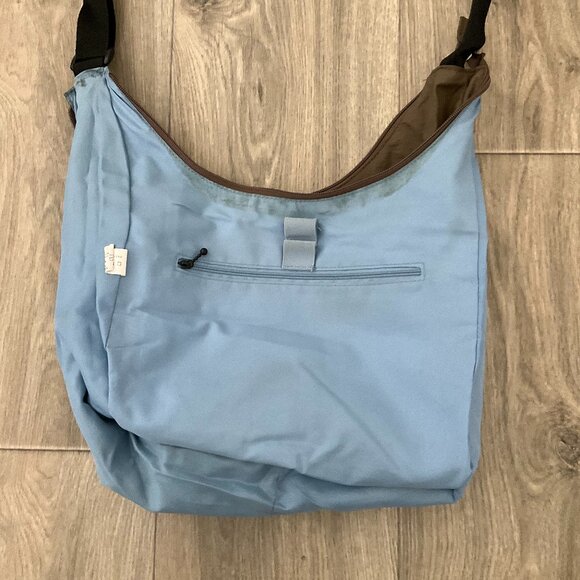 Baggallini Crossbody Purse Adjustable Shoulder Strap Brown Nylon Travel - Picture 7 of 10